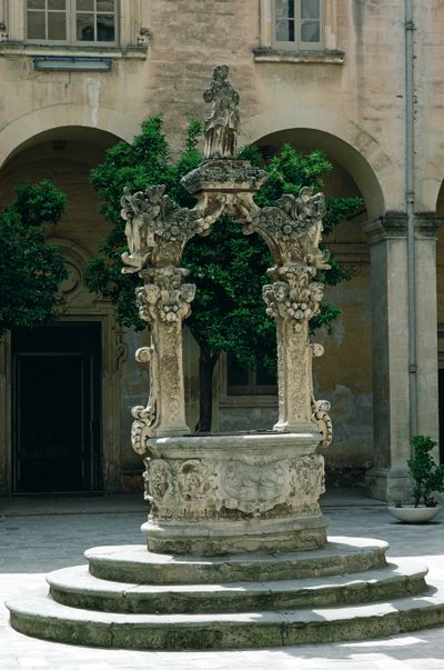Seminary Baroque Well by Giuseppe Cino